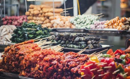 Ăn vặt chợ Hồ Thị Kỷ
