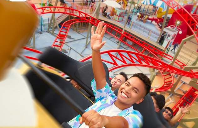 Trò chơi Space Train tại Circus Land
