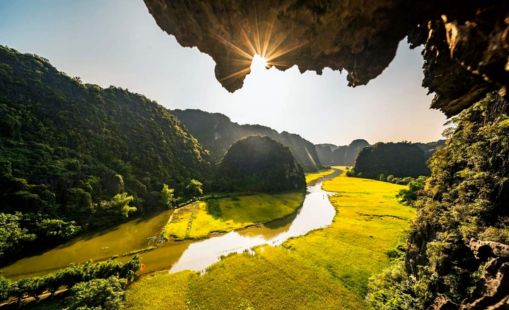 Cảnh đẹp Ninh Bình tháng 5
