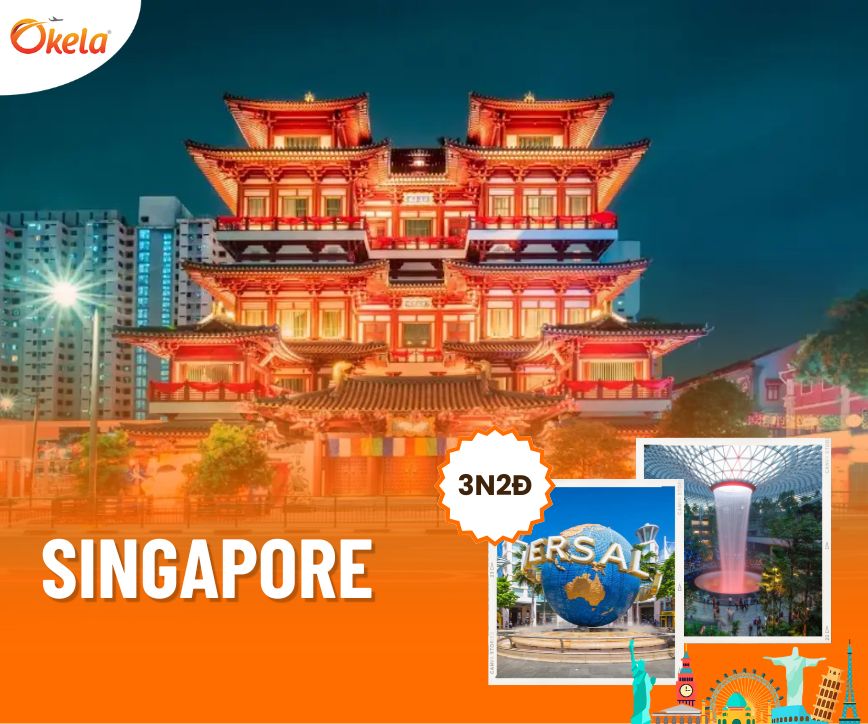 Tour du lịch Singapore 3 ngày 2 đêm