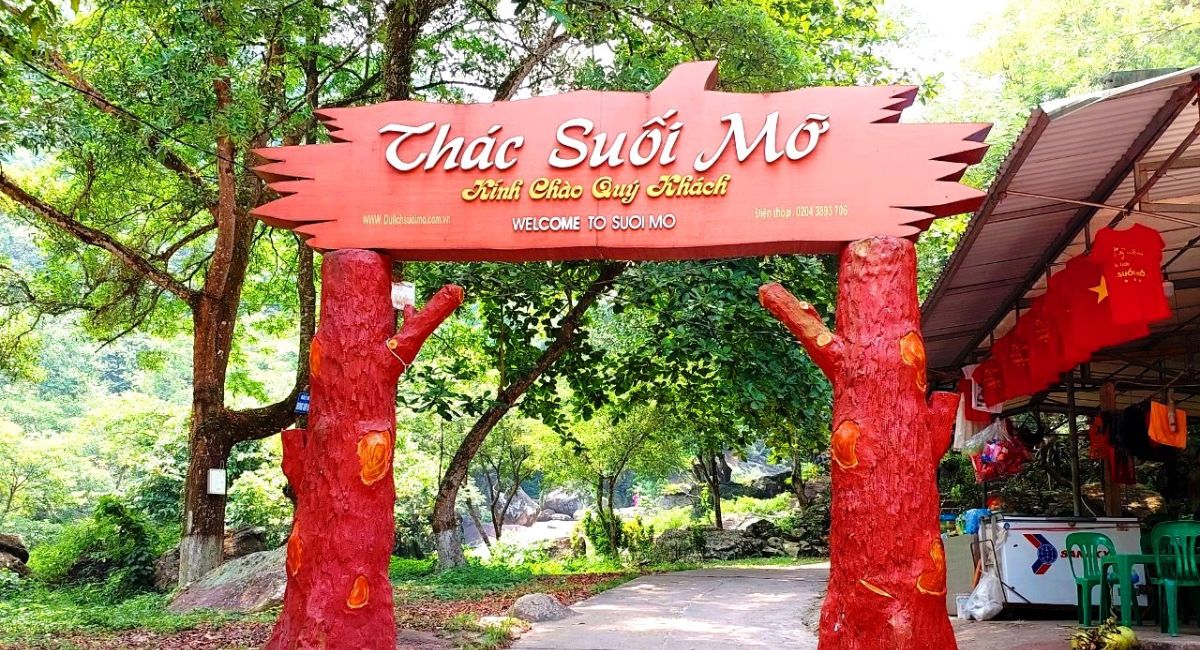 Thác Suối Mỡ Bắc Giang