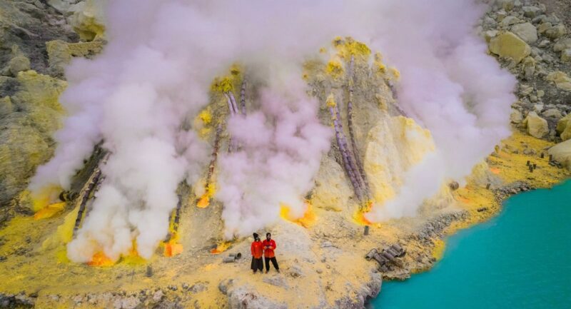 Núi lửa Kawah Ijen