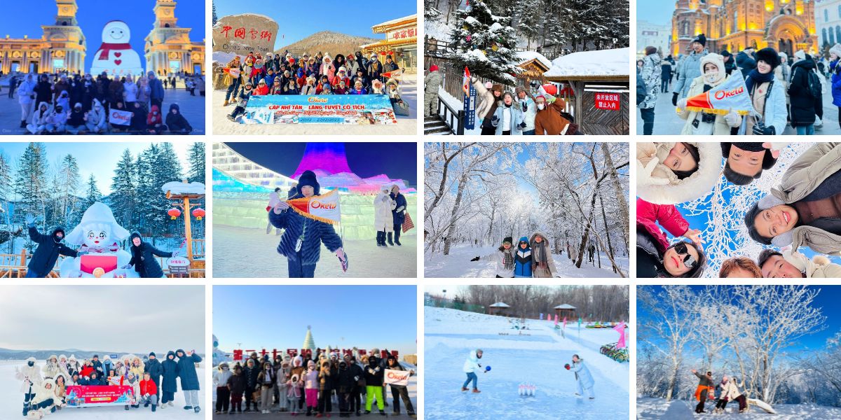 Tour Cáp Nhĩ Tân Làng Tuyết