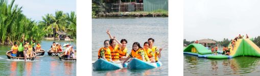 Tour du lịch Làng Sinh Thái Tre Việt - Team building 1 ngày