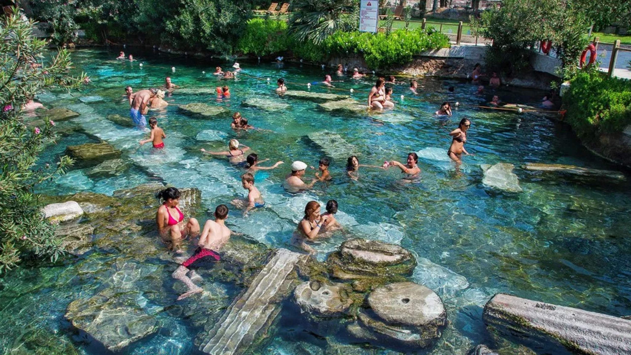 ể bơi Cleopatra, Hierapolis, Thổ Nhĩ Kỳ, tắm khoáng nóng, lịch sử La Mã