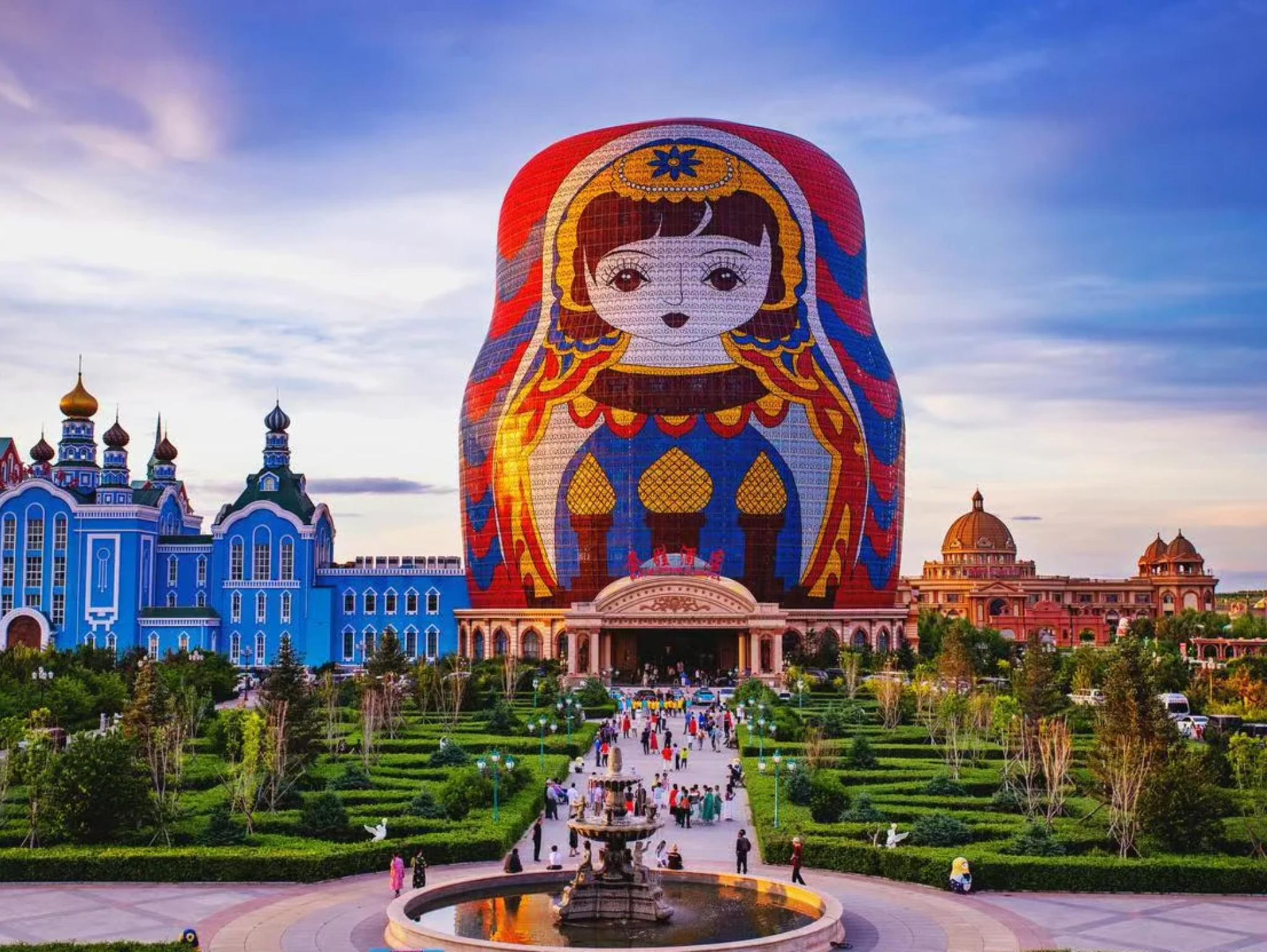 Quảng trường Matryoshka – biểu tượng nổi bật của Mãn Châu Lý